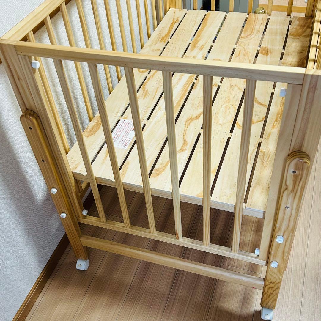 【アカチャンホンポ限定】大和屋　トール　Wオープン　ベビーベッドNA