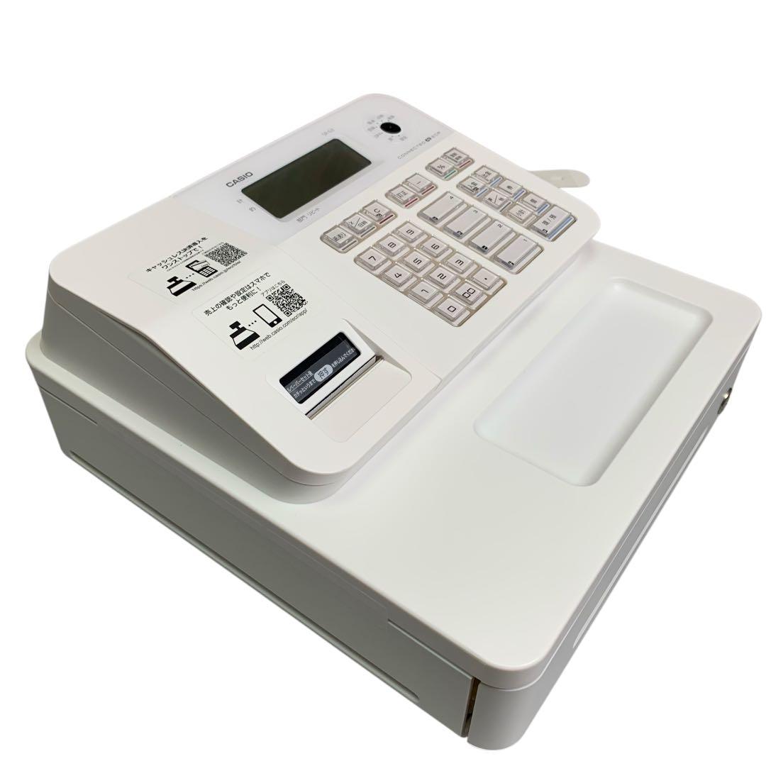 CASIO 電子レジスター SR-G3-EX ホワイト インボイス対応