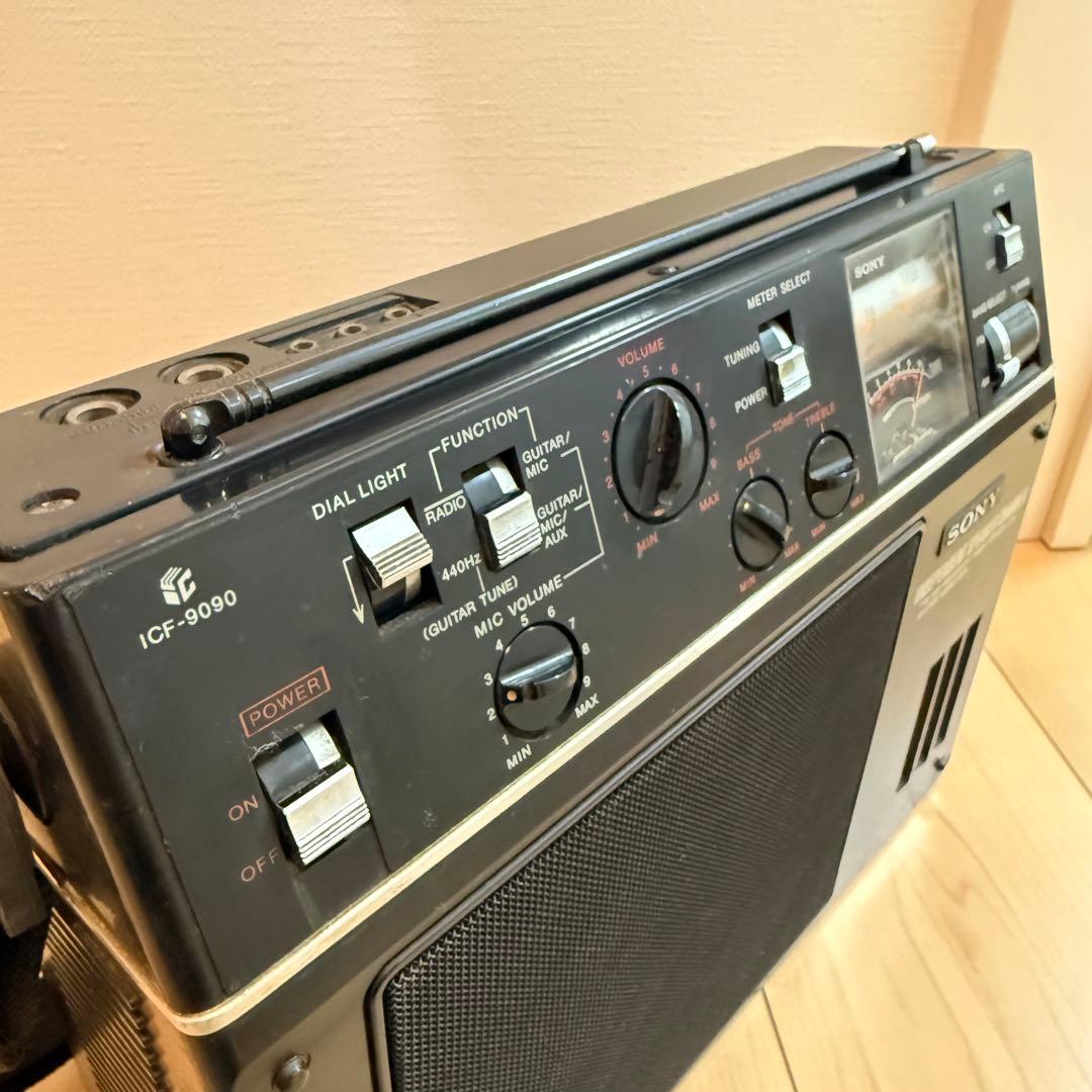 SONY ソニー ICF-9090 ギターアンプ ラジオ 昭和レトロ