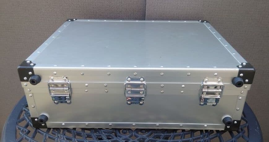 搬送箱 トランク アルミケース 向田工業所謹製 搬送トランク アルミトランク②