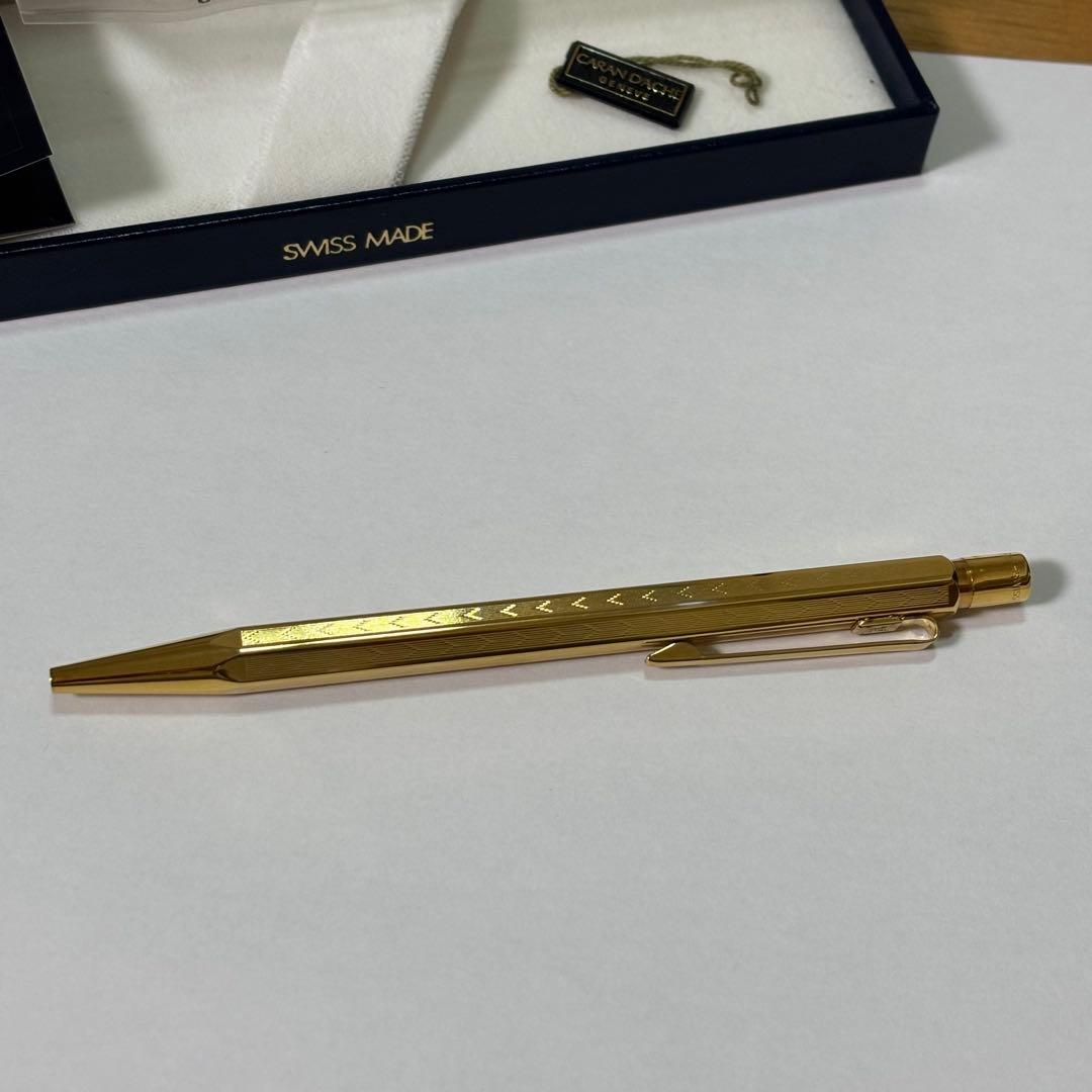 カランダッシュ　エクリドール　ボールペン　ゴールド　箱入