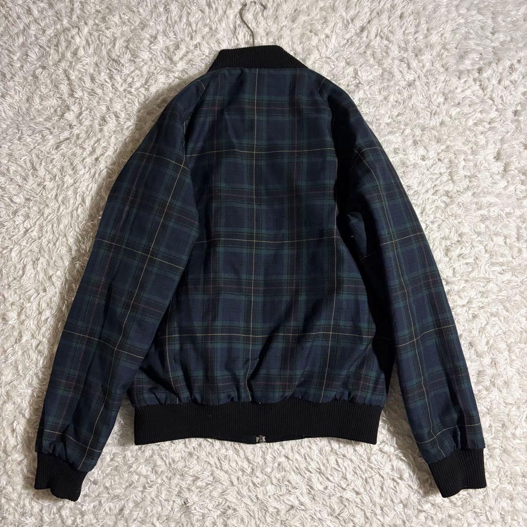 1621　フレッドペリー　キルティングジャケット　リバーシブル　ブラックウォッチ