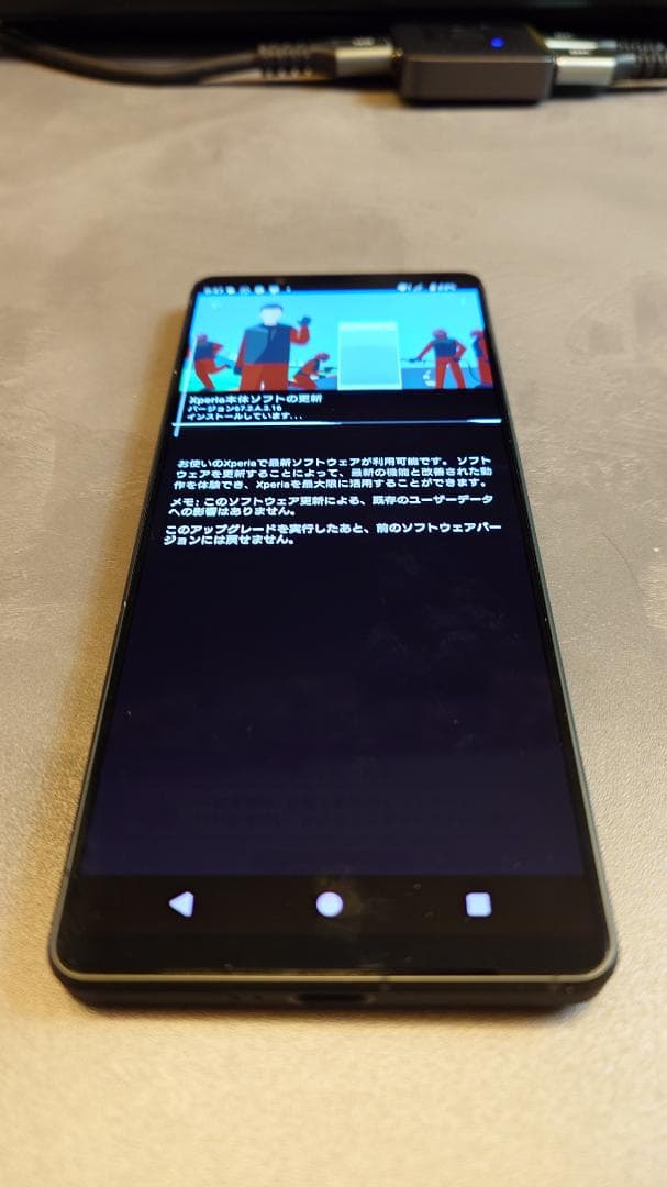 ＜中古＞SONY Xperia 1V SIMフリー512MB カーキグリーン