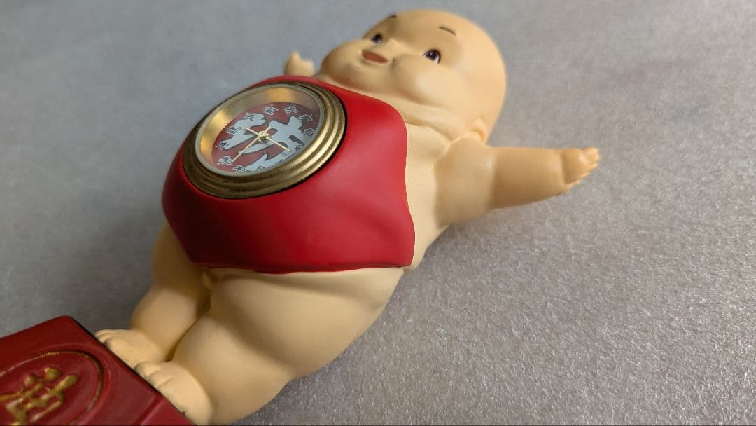 千と千尋の神隠し　帰ってきた坊　ミニ置時計　フィギュアキーホルダー　セット