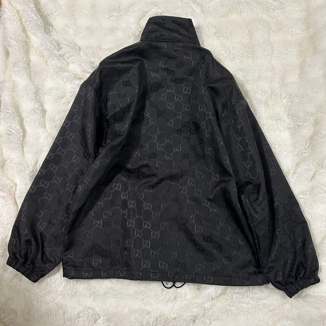 GUCCI GG総柄 定価30万超 ナイロンジャケット メンズ48