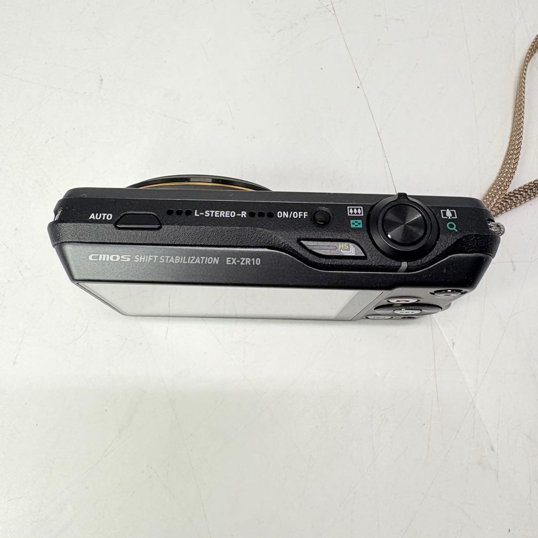 【美品・付属品完備】 CASIO カシオ EXILIM EX-ZR10 ブラック