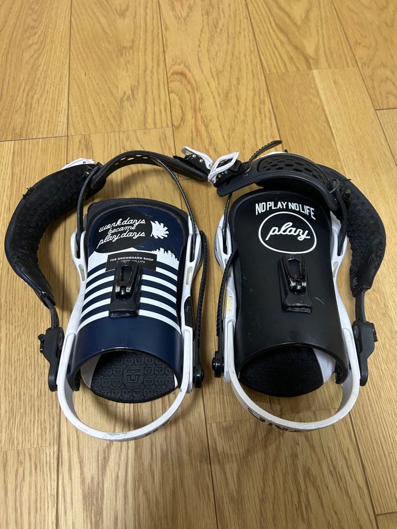UNION スノーボード ビンディング ネイビー/ホワイト