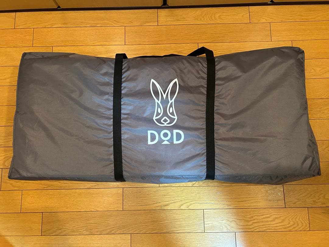 DODカマボコテント2 ブラック　グランドシート　テントマット　セット売り