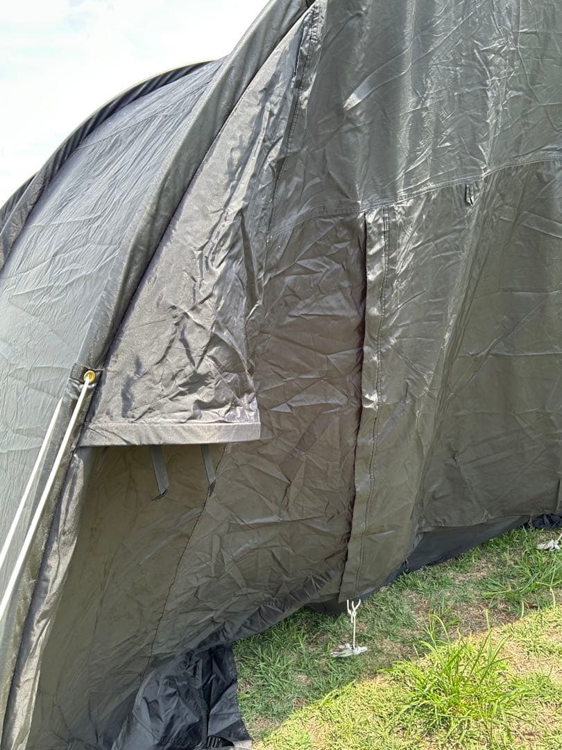 DODカマボコテント2 ブラック　グランドシート　テントマット　セット売り