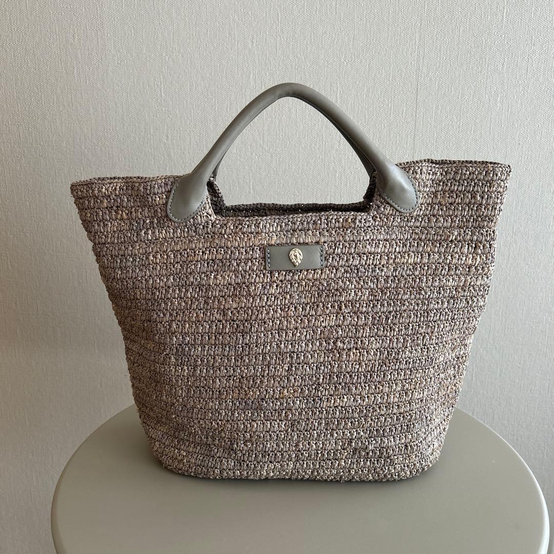 [美品]Helen Kaminski カッシアS グレー