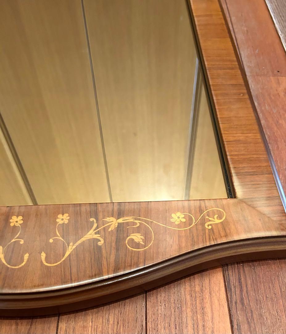 か*ら様 MARCONI ARTE 壁掛け鏡 長方形　ミラー　鏡　イタリア家具