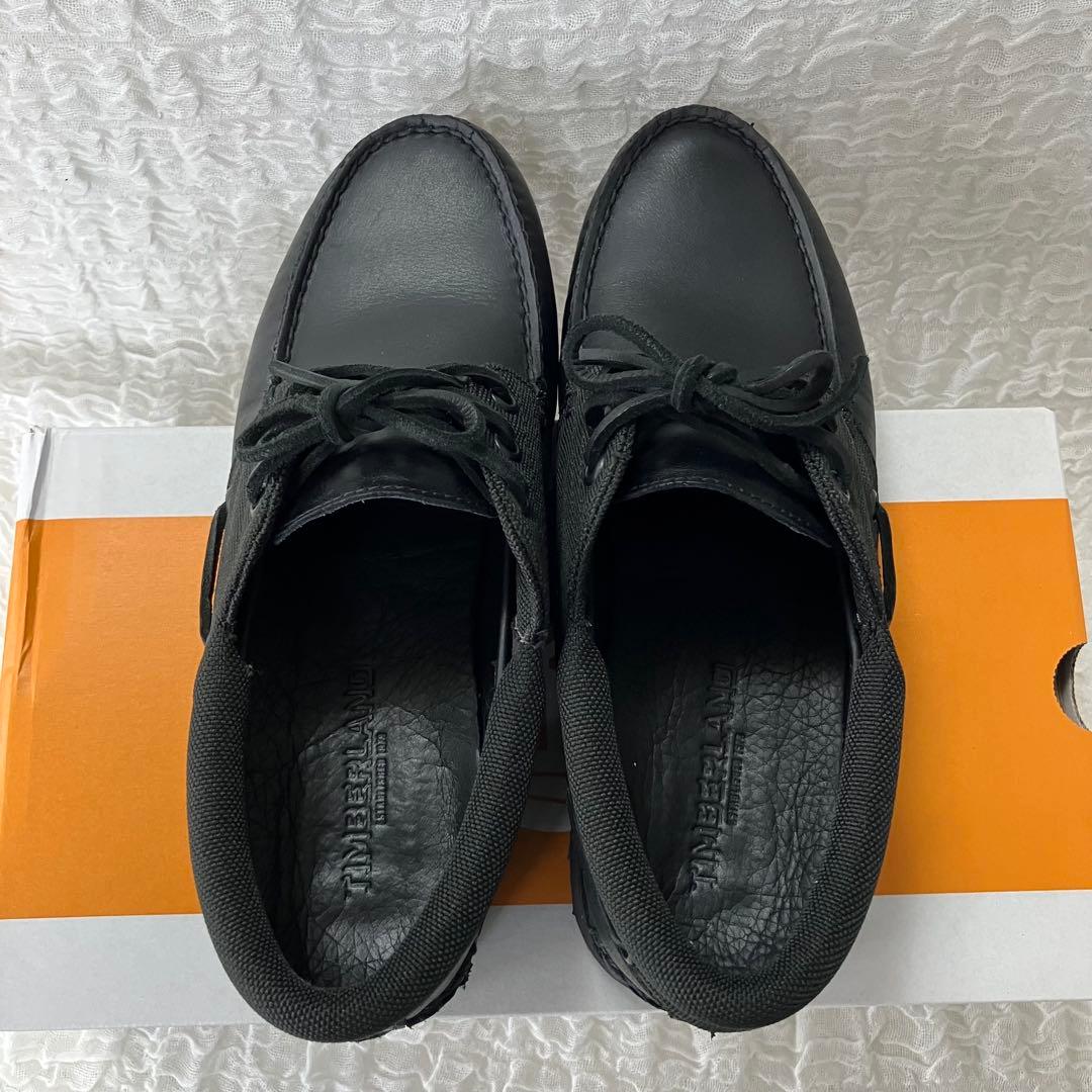 Timberland★オーセンティック ハンドソーン ボートシューズ 　ブラック