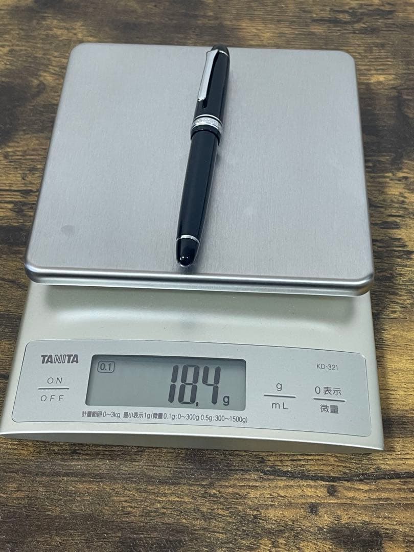 プロムナード　シルバートリム　14金　セーラー　万年筆