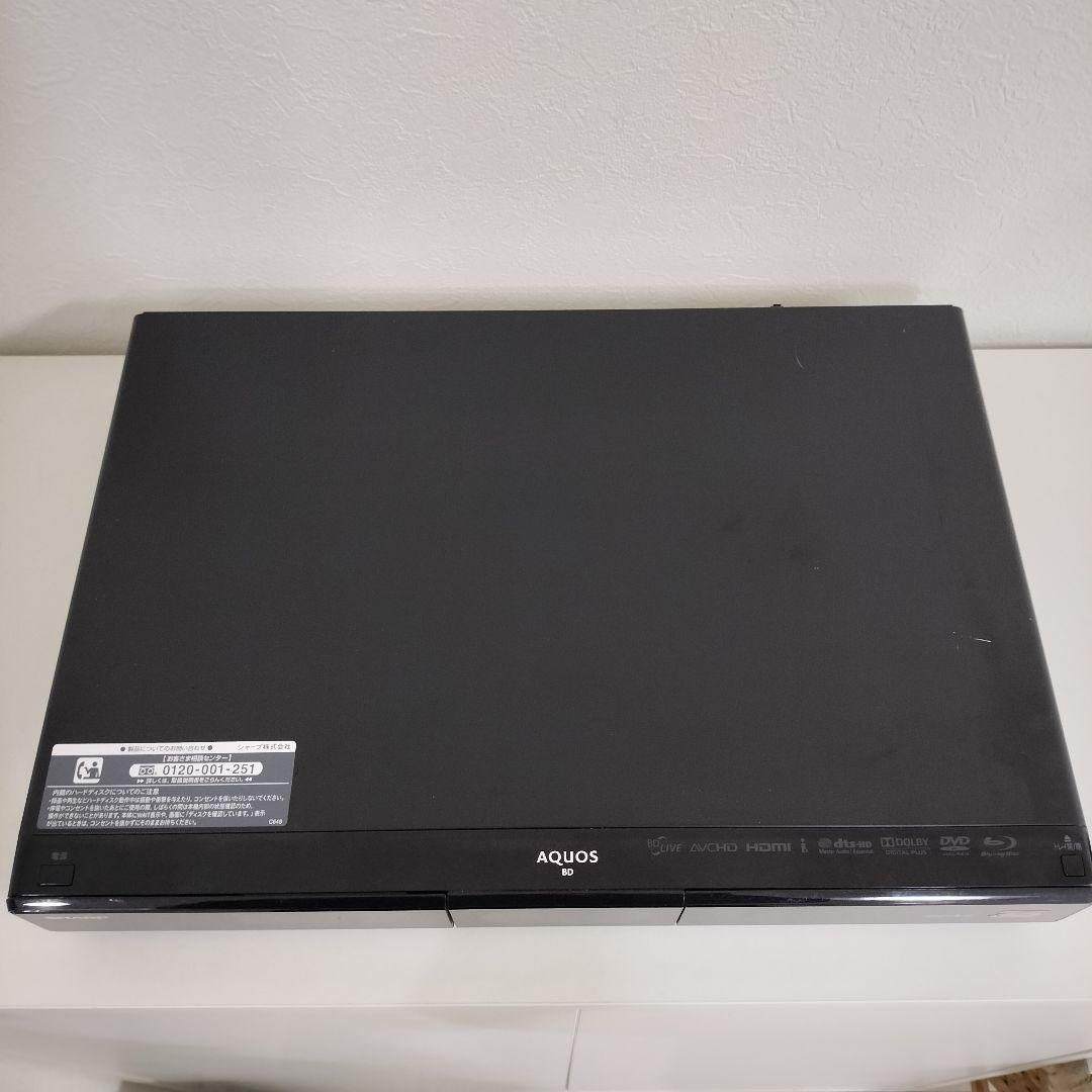 SHARP ブルーレイレコーダー BD-HDS63 リモコン付き