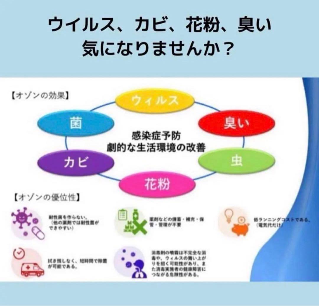 AIR CLOVERオゾン脱臭器・脱臭器 気になる臭い ウイルス除菌 2台セット