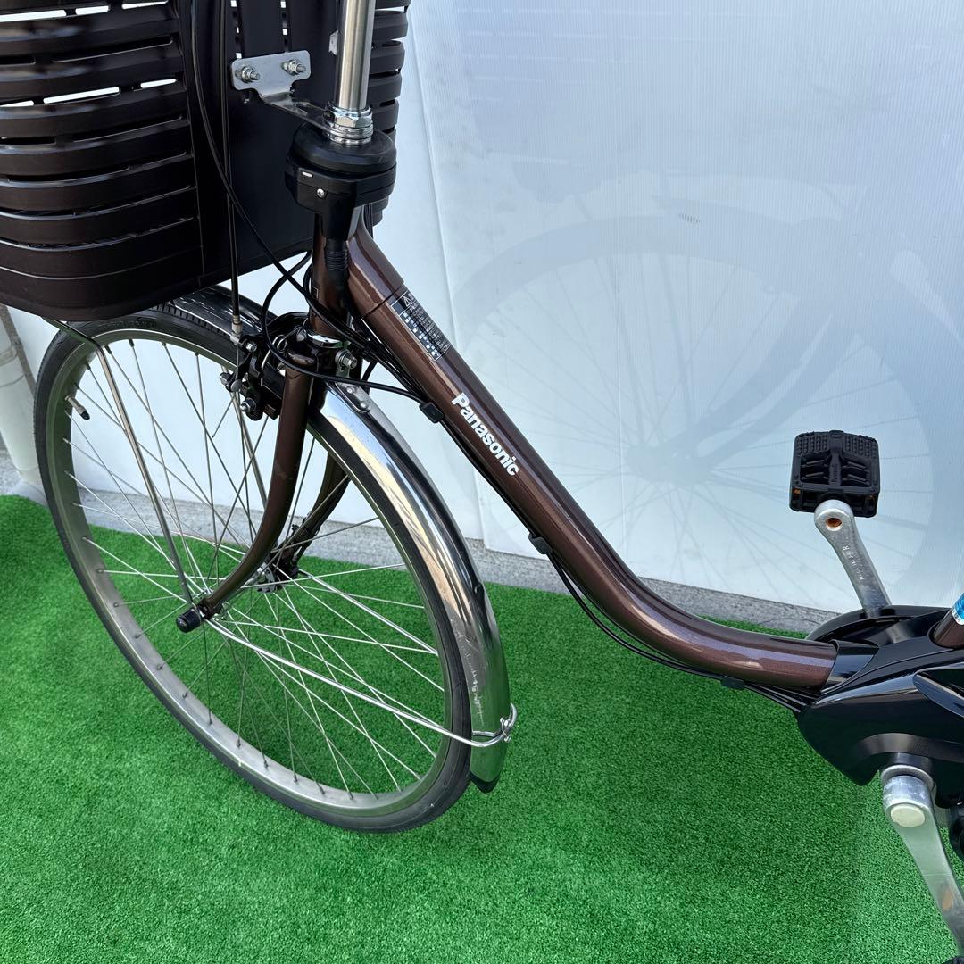 Panasonicパナソニック電動アシスト自転車26インチ 12Ahブラウン