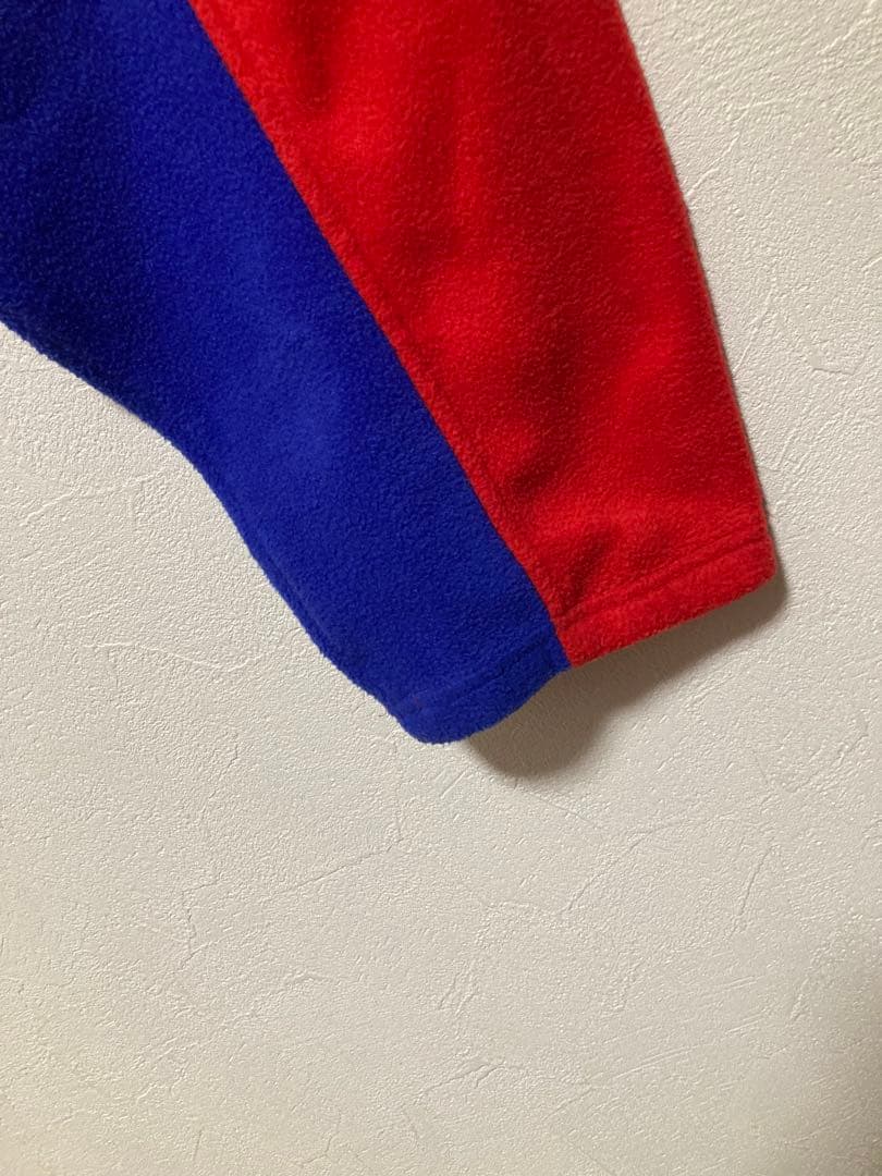 バイエルンミュンヘン　90s アディダス　トレフォイル　ハーフジップ　フリース