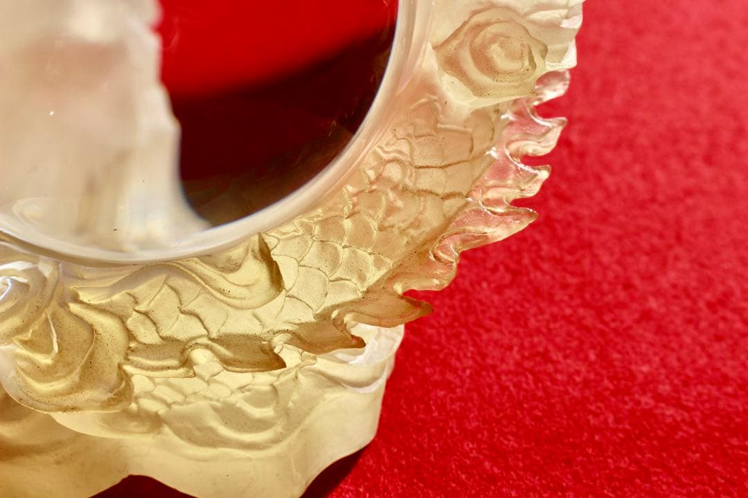 仏教コレクション【龍上観音菩薩　龍神観音　仏像　水晶】