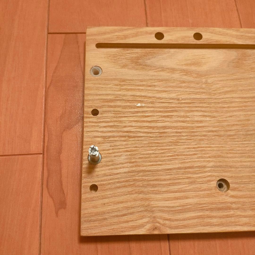 ◆2個セット◆ 無印良品 木製ベッドフレーム下収納 引き出しキャスター付 タモ