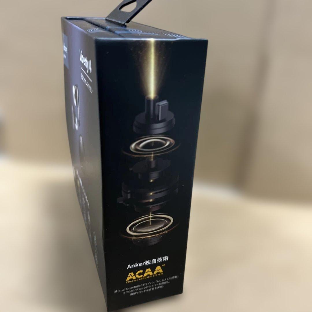 Anker Soundcore Liberty4 イヤホン ミッドナイトブラック