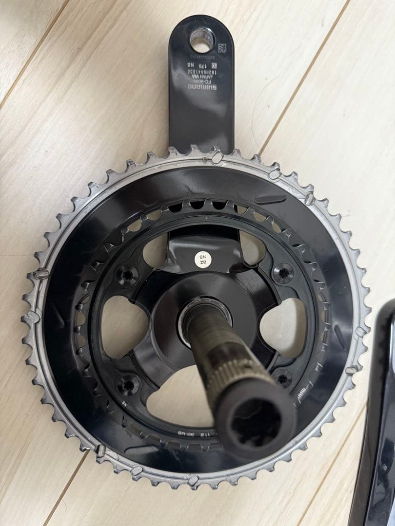 パーツ SHIMANO FC-9000 52-36 170m m Dura-ace