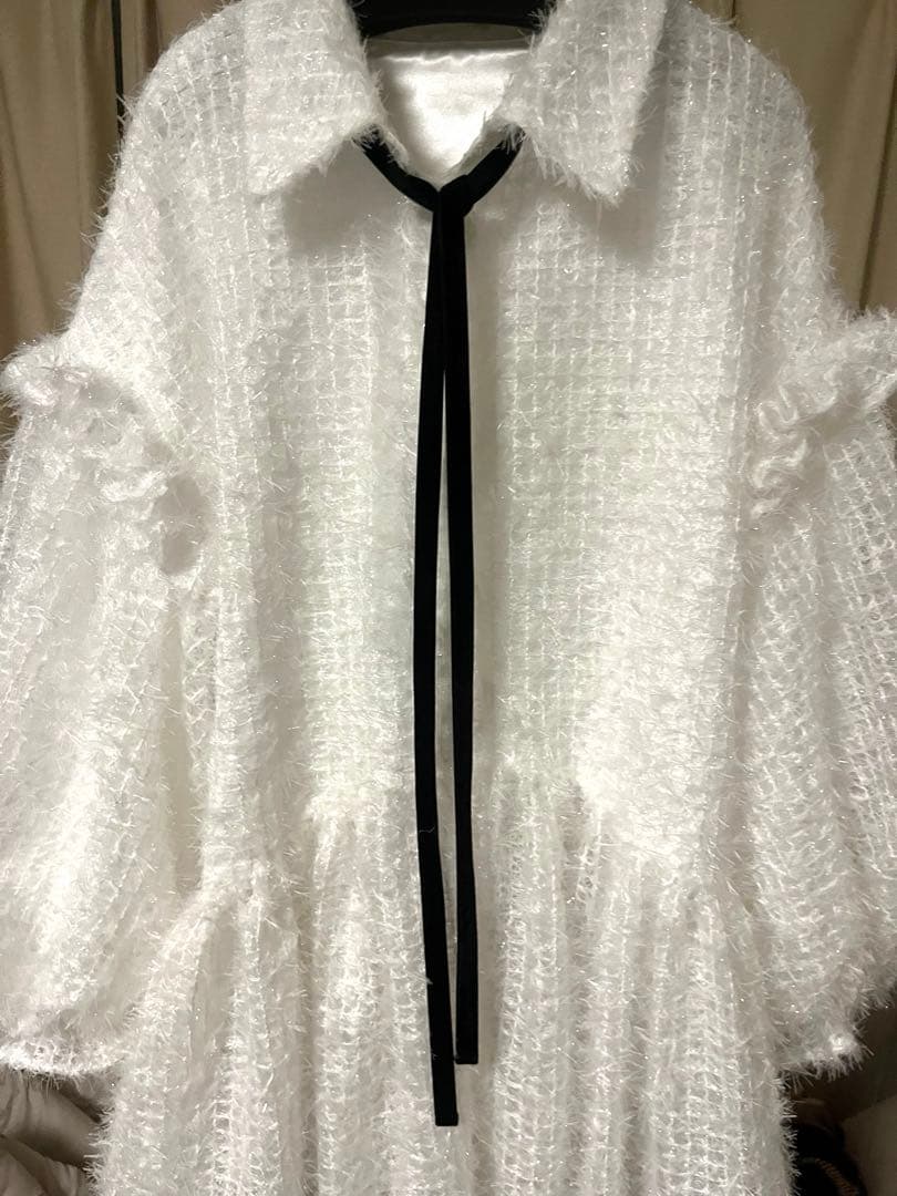 トップス acka fluffy volume blouse