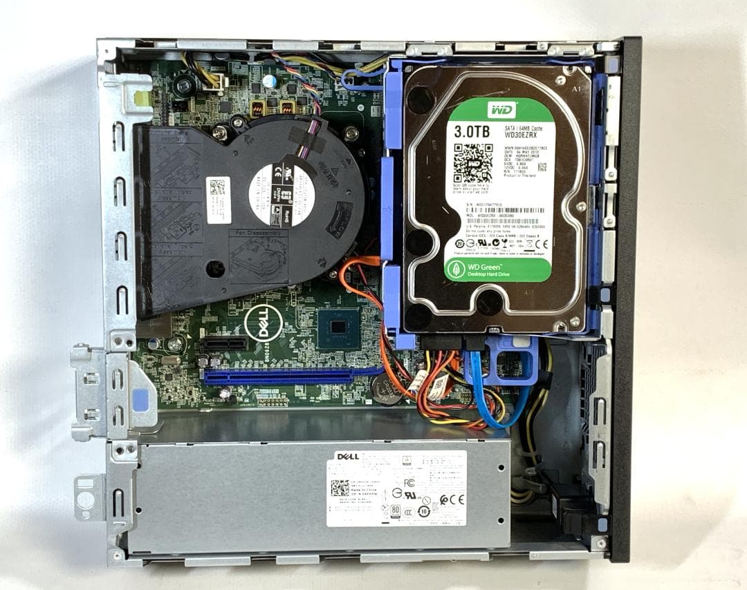 デル i7-9700 32GB M.2 SSD＋3.0TB Win11 Pro