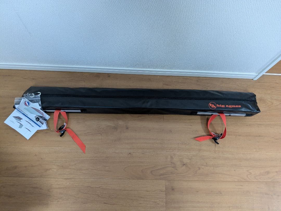 【未使用】BIG AGNES　サンドウォッシュカータープ　CAR TARP