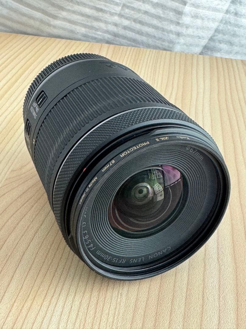Canon RF 15-30mm F4.5-6.3 IS STMフードフィルター