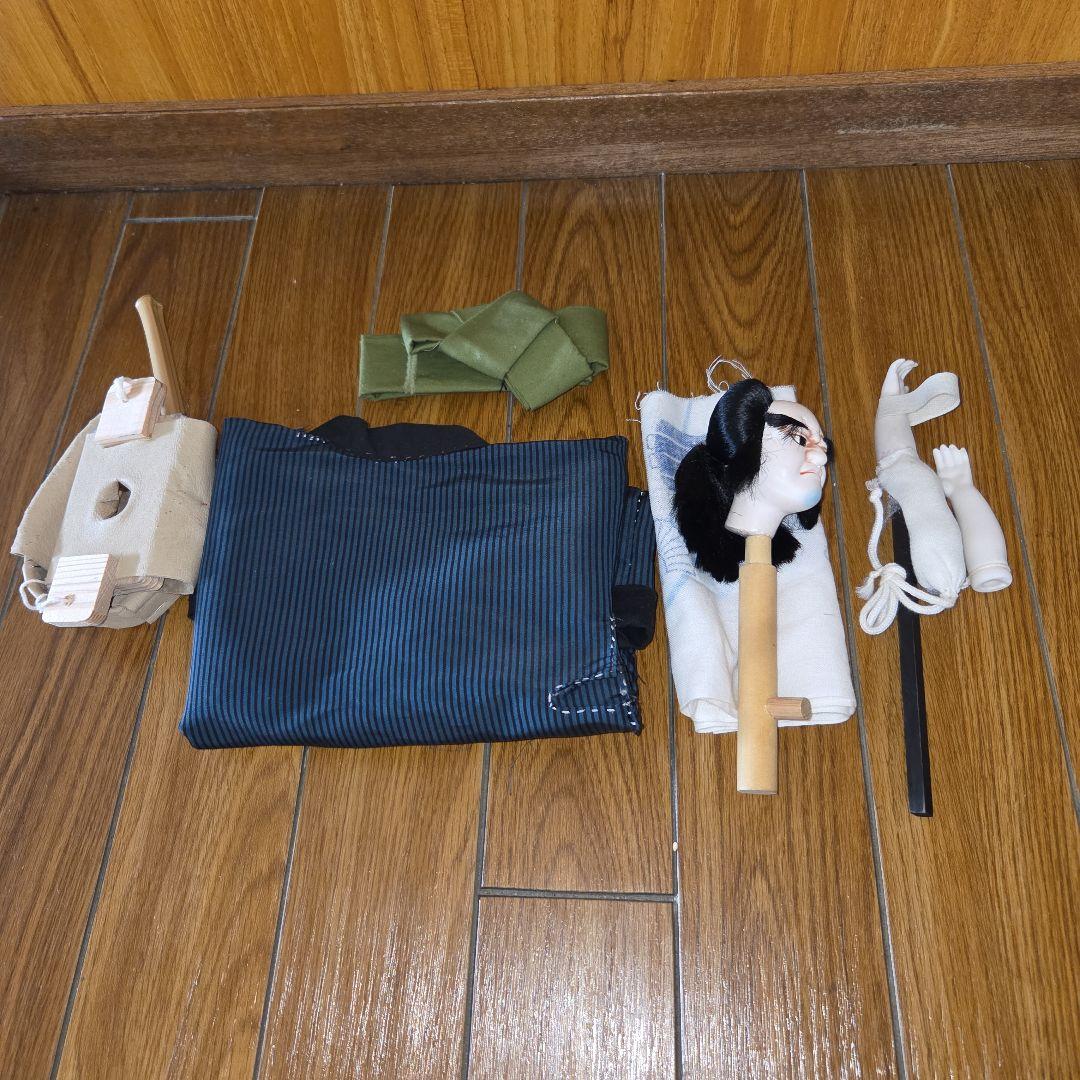 文楽人形　手作り　ミニサイズ