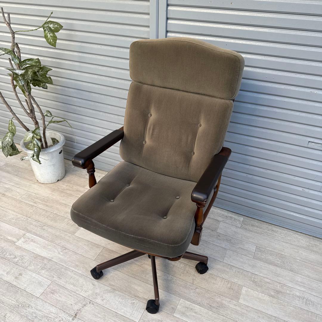 karimoku カリモク デスクチェア コロニアル 現状