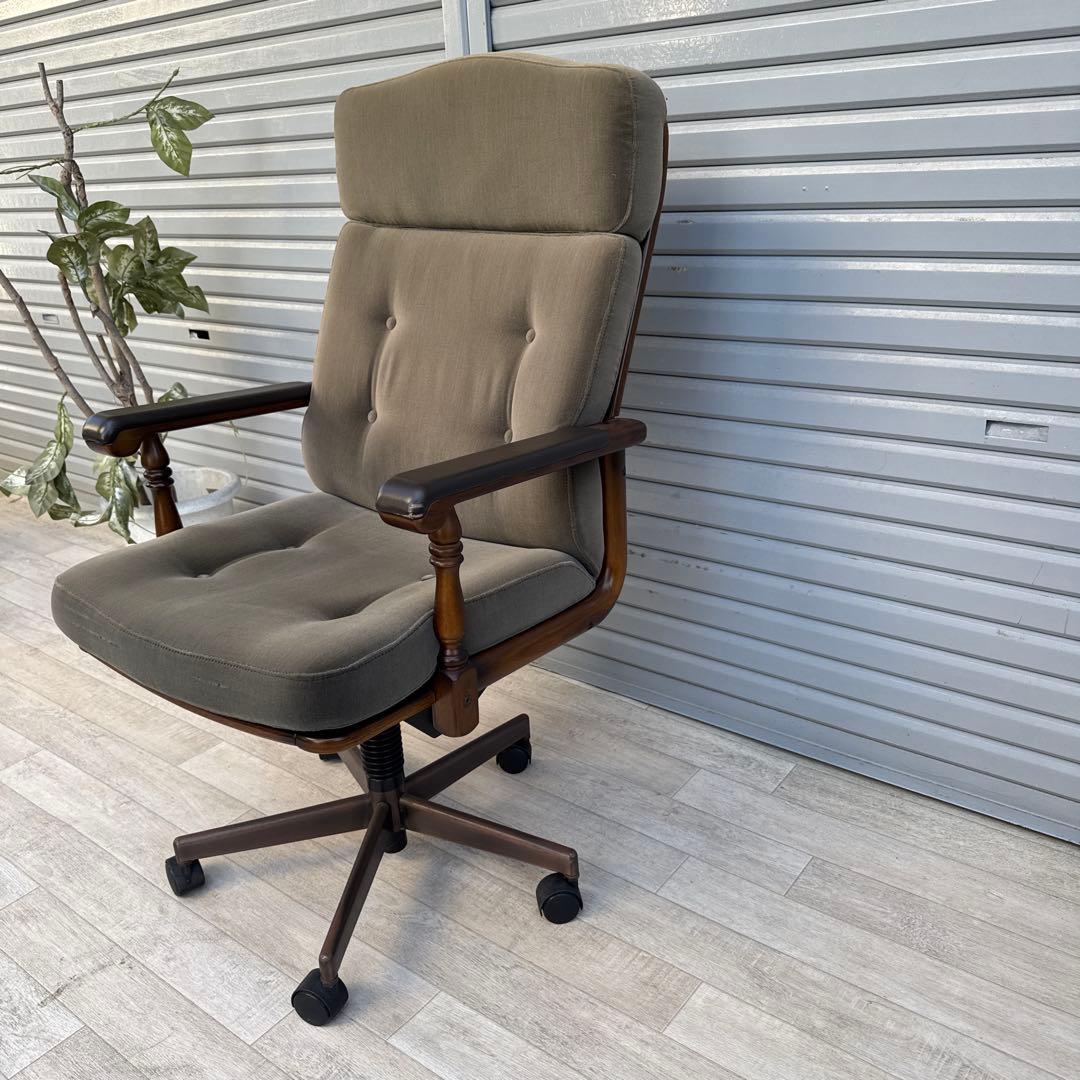 karimoku カリモク デスクチェア コロニアル 現状