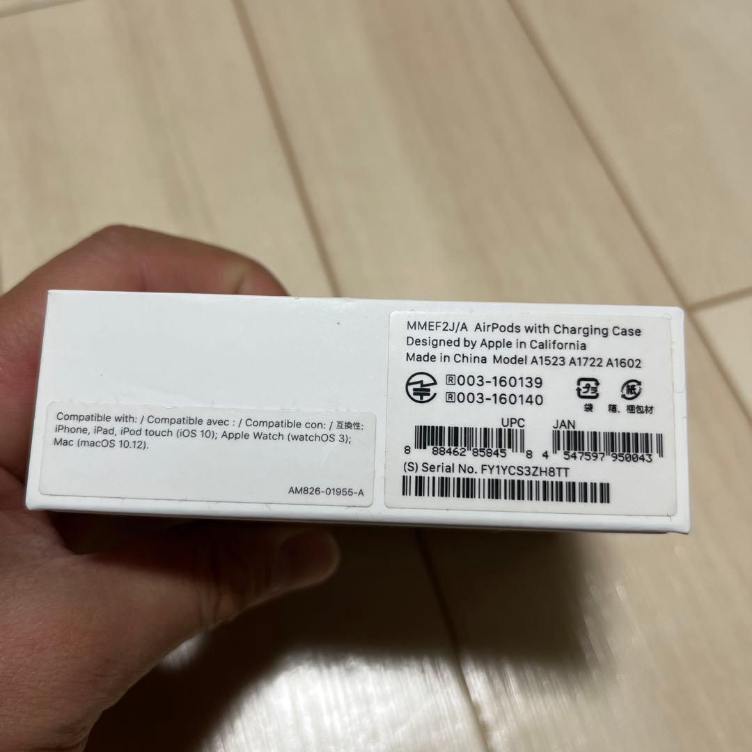 Apple AirPods 第2世代　本体　エアポッツ　正規品