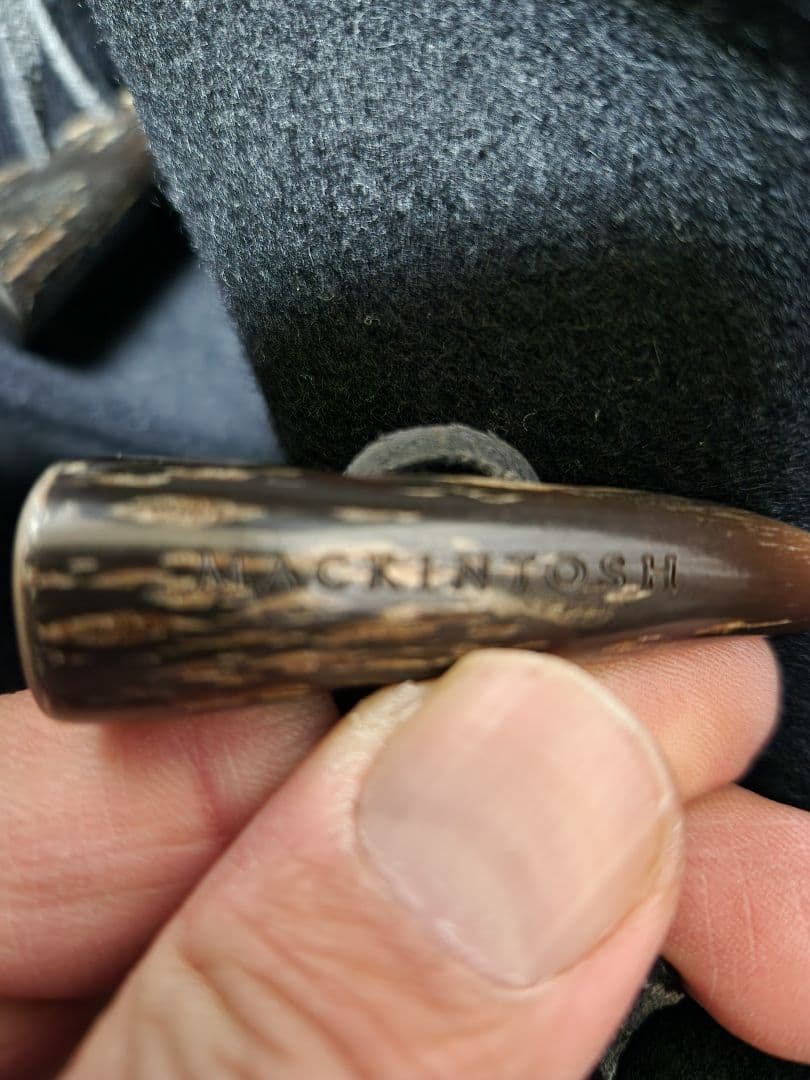 ハビエル MACKINTOSH ダッフルコート ブラック