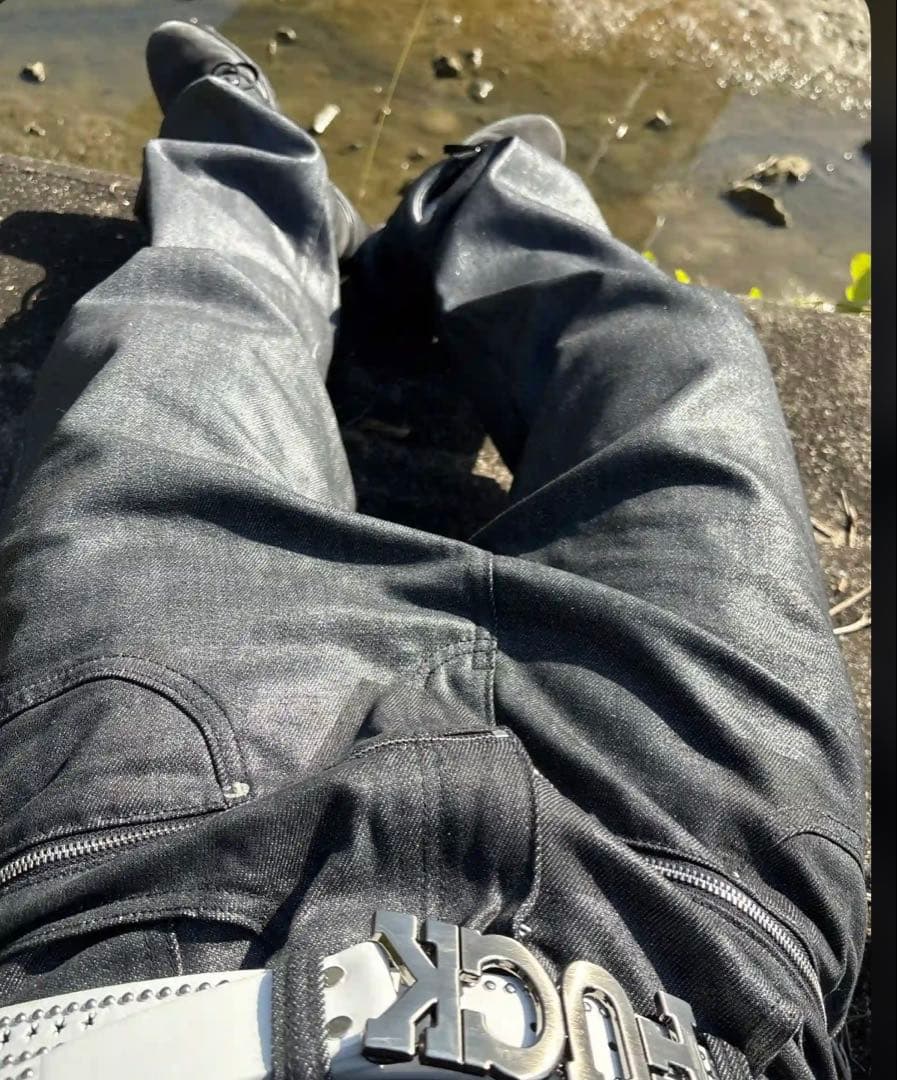 goar.archive似 コーティングデニム Y2K opium