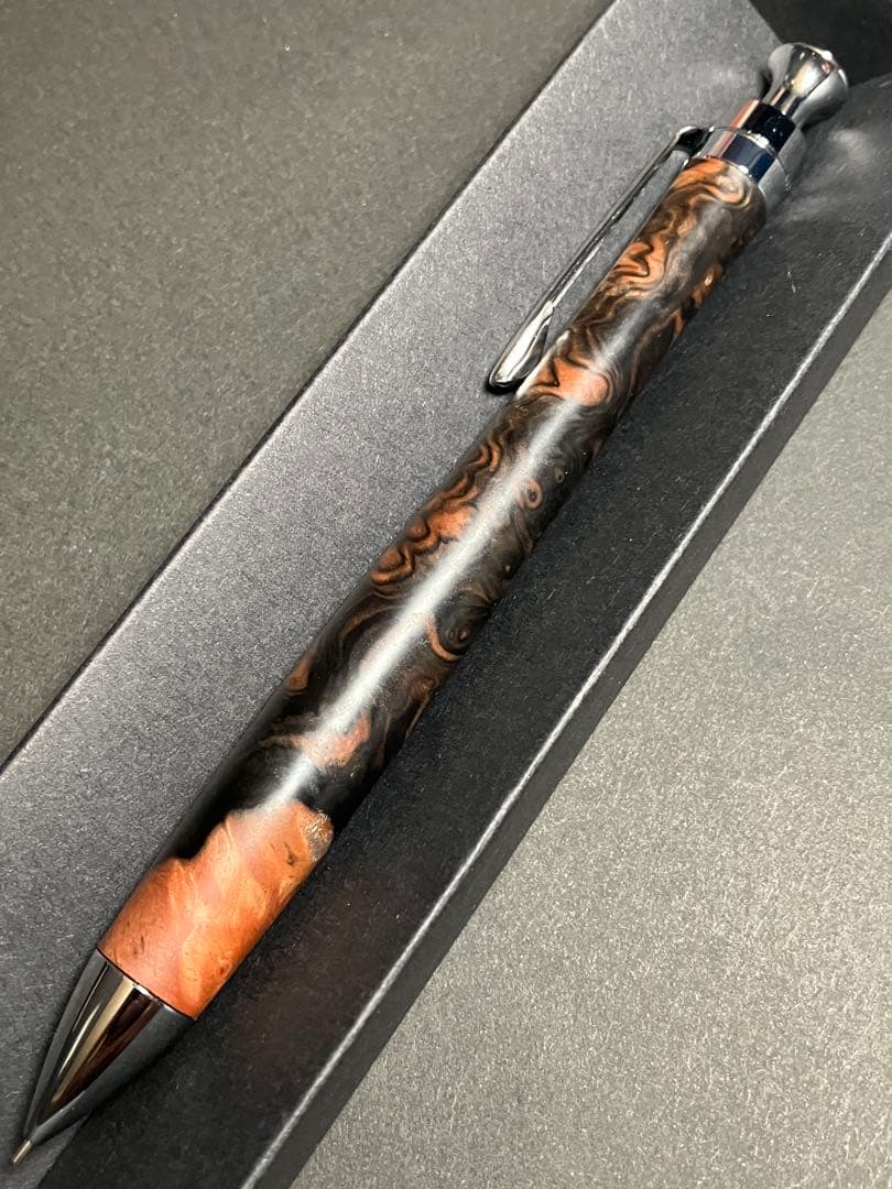 こぶた工房 黒檀瘤 極上 シャープペンシル 0.5mm