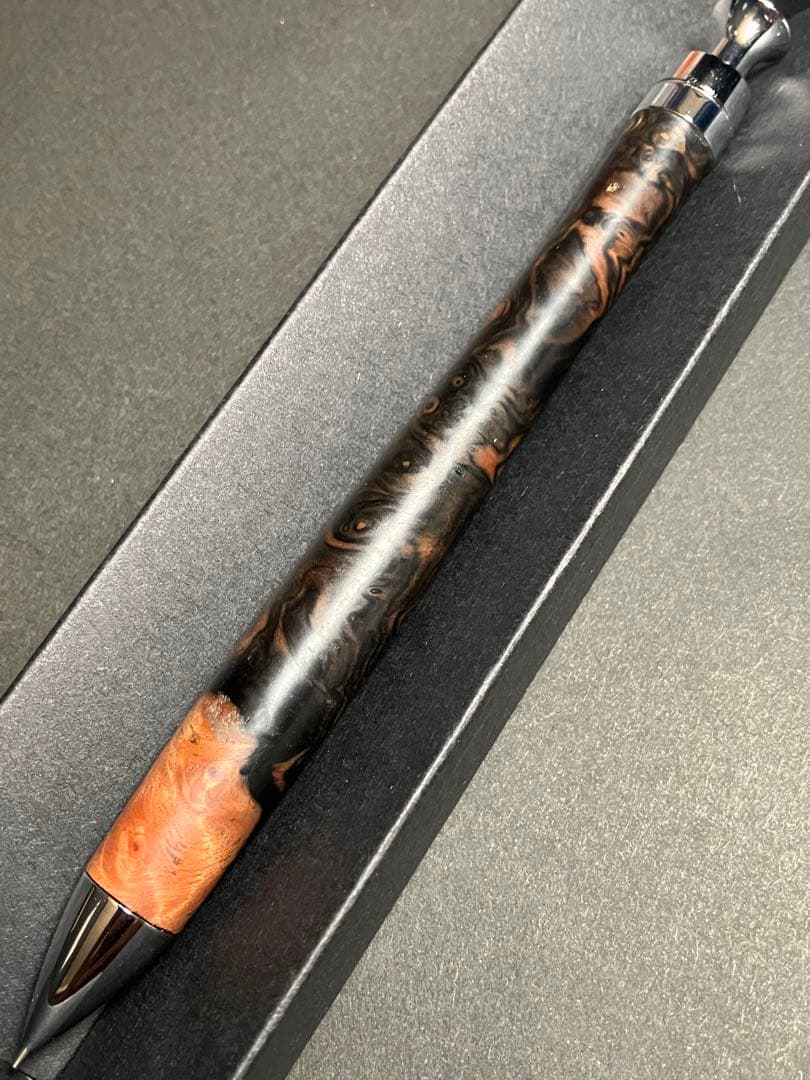 こぶた工房 黒檀瘤 極上 シャープペンシル 0.5mm