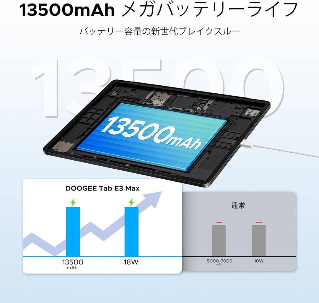 Android15 タブレット大画面14インチ 32GB+256GB 2.1K