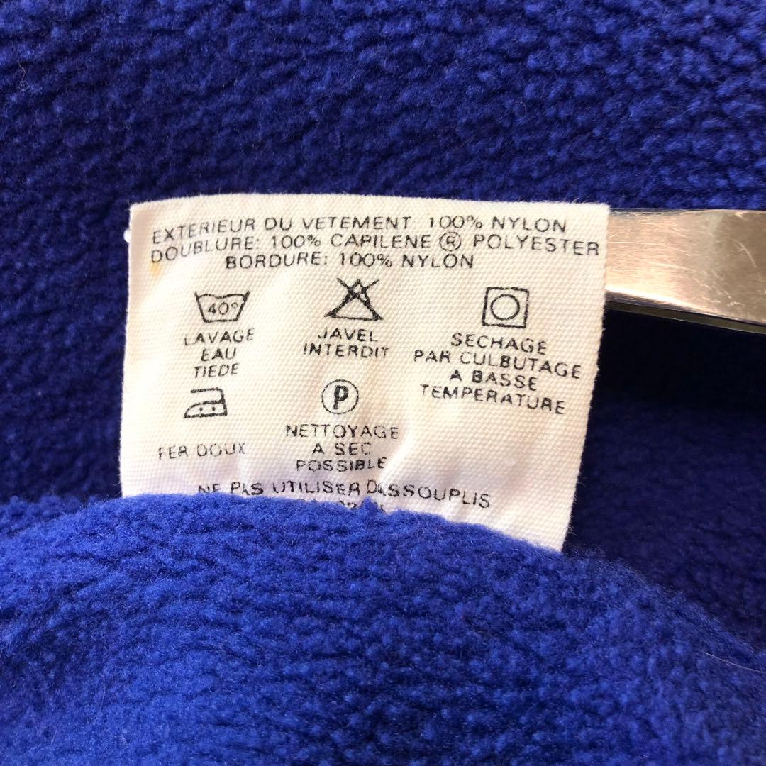 90s USA製 パタゴニア シェルドシンチラ ターコイズ フリース ジャケット