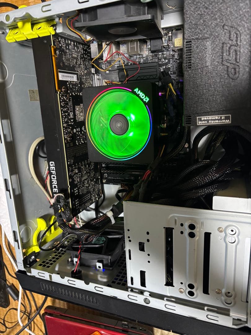 もう少し値下プチジャンク自作PC ryzen 5 5600x2070 super