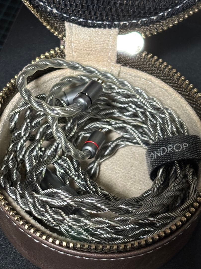 水月雨 Moondrop Aria2 有線イヤホン