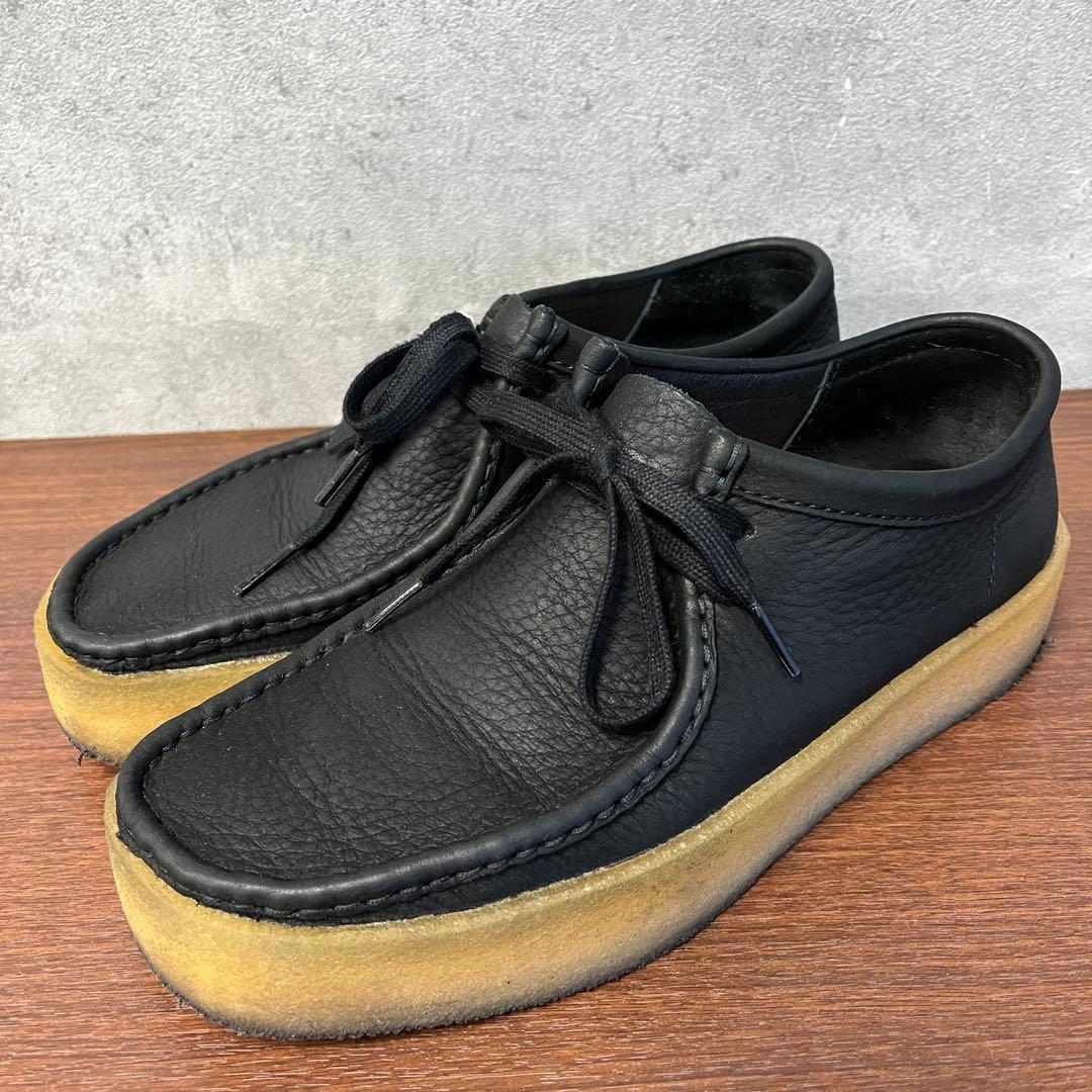 CLARKS ブラック モカシンシューズ　ワラビー　クラークス
