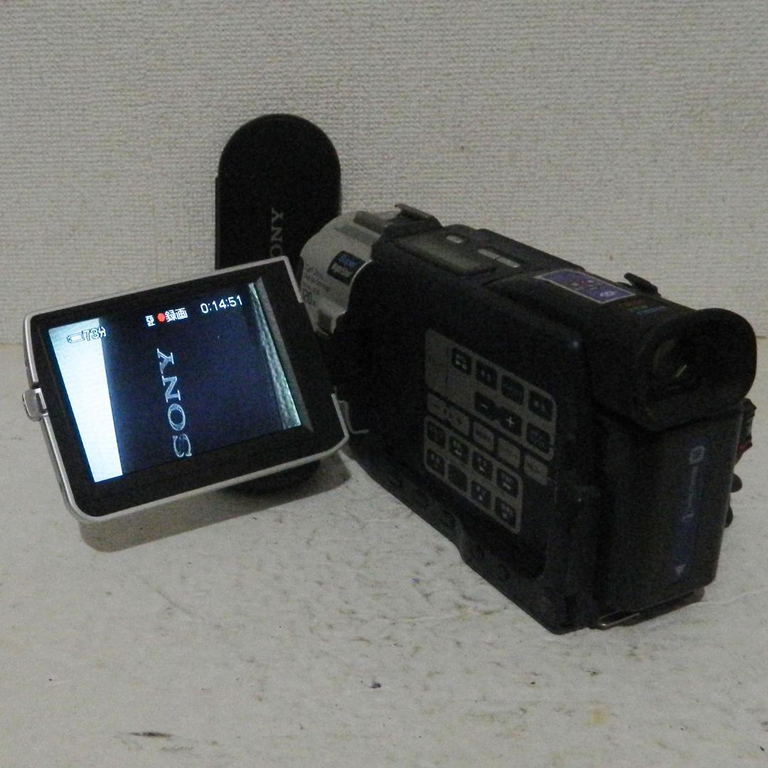 動作品 Sony DCR-TRV17 miniDV ビデオカメラ ダビングなどに