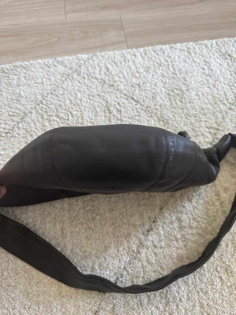 [美品]LEMAIRE ショルダーバッグ ミディアム　ダークチョコレート