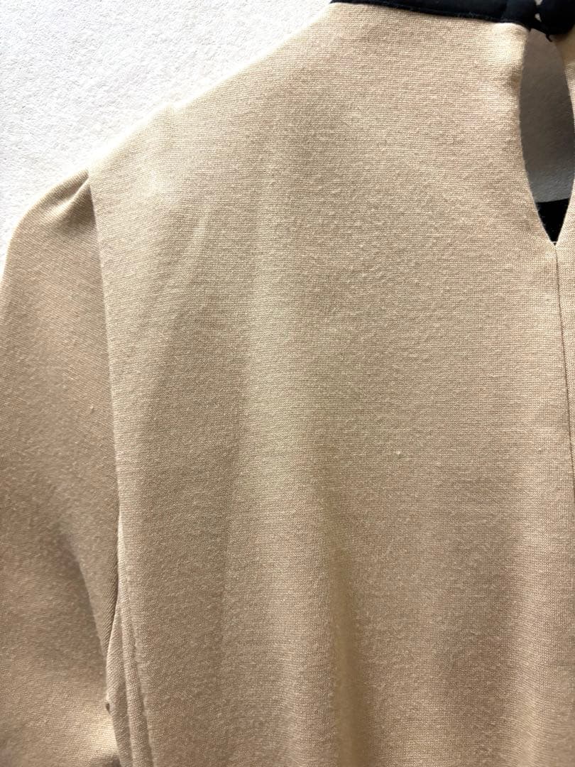 mame kurogouchi マメクロゴウチ マメ ベージュ ミニ ワンピース