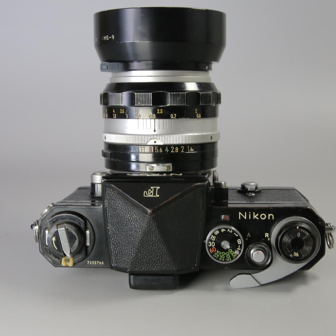 ☆完動品☆NikonF ブラックアイレベル 50mmＦ1.4＃209
