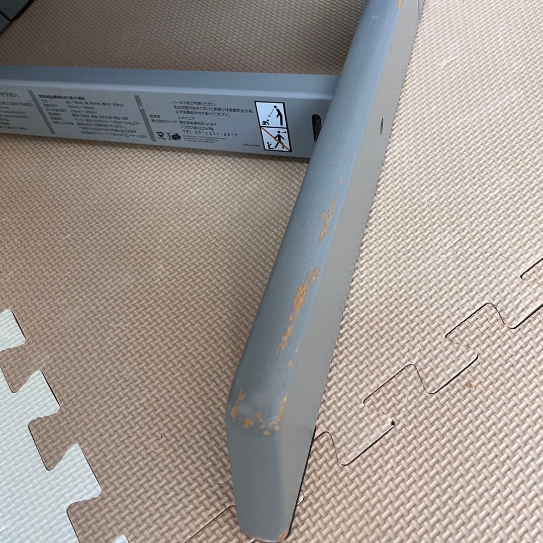 【新型】ストッケ トリップトラップ ストームグレー　No4