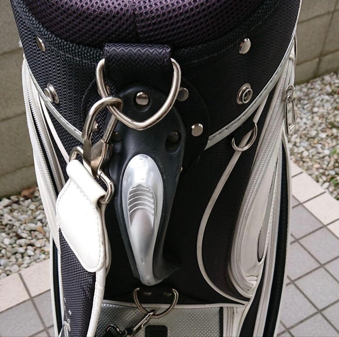 NIKE (ナイキ) GOLFキャディバッグ ホワイト/ブラック