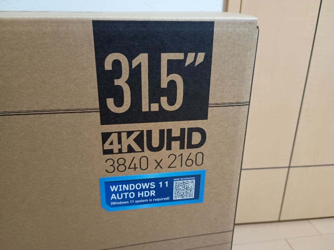 美品 MSi 4K 32インチモニター