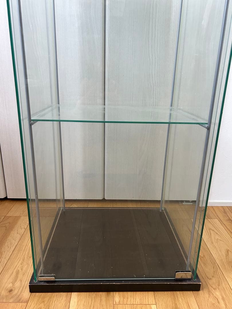 引き取り専用　廃盤　IKEA デトルフ　ガラス　ショーケース　コレクションケース